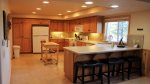 Spacious Kitchen with Bar Seating